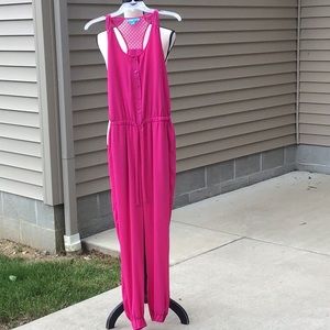 L’Amour Pink Jumpsuit